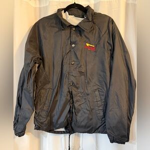 In-N-Out Burger Coach Jacket M | Black Snap Front | Since 1948 Logo | 2018